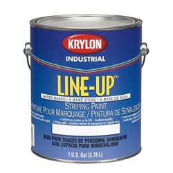Krylon Line-Up Bulk Water Based Pavement Striping Paint - 4-1 Gallon Pails - Parking Lot Red K41130110-16