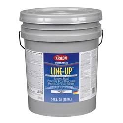 Krylon Line-Up Bulk Water Based Pavement Striping Paint - Parking Lot Black K41130113-20