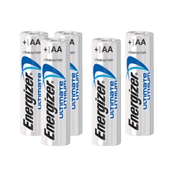 Lithium AA Batteries, Energizer e2, Volume Pack, Case: 1240 L91VP
