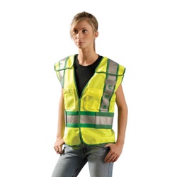 ANSI 207-2006 Yellow EMS Safety Vest LUX-PSE