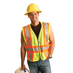 OccuNomix Expandable Safety Vest with Pockets LUX-SC2TZ