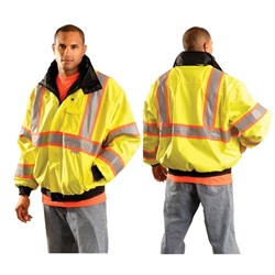 OccuNomix Bright Bomber Jacket - Yellow LUX-TJBJ2
