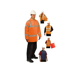 OccuNomix 5 in 1 Coat & Body Warmer Orange LUX-TJFS-Orange
