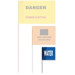 Presco Printed Wire Marking Flags 2 H x 3 W MF23PRW