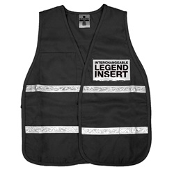 ML Kishigo 3702i 3700 Series Incident Command Vest - Black MLK-3702i