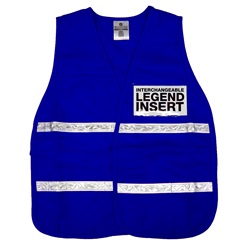 ML Kishigo 3704i 3700 Series Incident Command Vest - Royal Blue MLK-3704i
