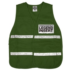 ML Kishigo 3705i 3700 Series Incident Command Vest - Green MLK-3705i