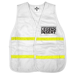 ML Kishigo 3711i 3700 Series Incident Command Vest - White MLK-3711i