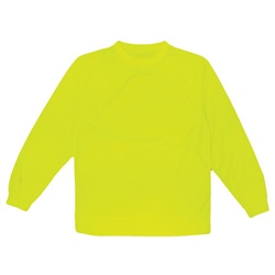 ML Kishigo 9122 Microfiber Long Sleeve T-Shirt - Yellow/Lime MLK-9122