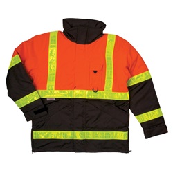 ML Kishigo JS111 360 Pro Series Parka - Orange MLK-JS111