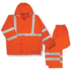 ML Kishigo RW111 Economy Rain Suit - Orange MLK-RW111