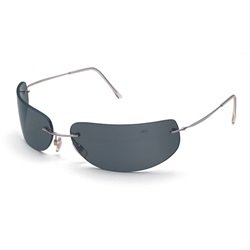 Crews MX Safety Glasses - Flexible Metal Arms - Gray Anti-Fog Lens CREWS-MX412AF