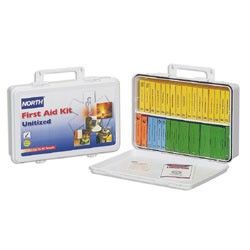 North Safety Unitized First Aid Kit, 36 Unit, Plastic N-019714-0008L
