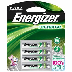 Energizer Rechargeable AAA Batteries 4-pack NH12BP4