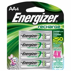 Energizer Rechargeable AA Batteries 4-pack NH15BP4