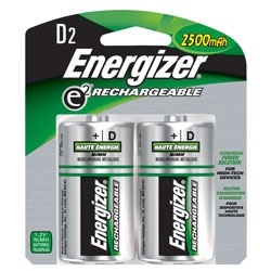 Energizer Rechargeable D Batteries 2-pack NH50BP2