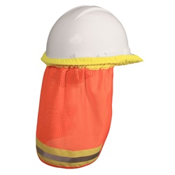 Radians FR Neck Shade for Cap or Full Brim Hard Hats - Orange NSO-Orange
