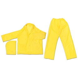 MCR Safety Zodiac .10mm Single Ply PVC 3 PC Suit O503