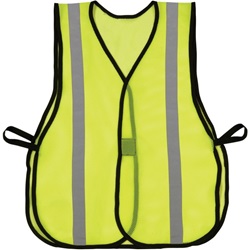 OK-1 Non-ANSI High Visibility Open Mesh Vest in Lime OK1-LV2