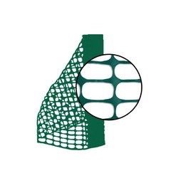Resinet Economy Crowd Control Barrier Fence - Green- 4 ft x 100 ft OL1848100-GR