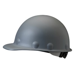 Fibre Metal P2A Roughneck High Heat Ratchet Cap Style Hard Hat - Grey P2ARW09
