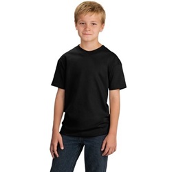 Port & Company - Youth Organic Cotton T-Shirt-Black PC50YORG-Black