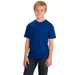 Port & Company PC61Y Youth Essential T-Shirt - Royal PC61Y-Royal