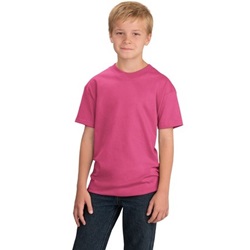 Youth Essential T-Shirt - Sangria PC61Y-Sangria