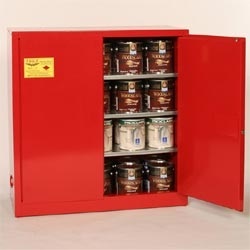 Eagle Red 40 Gallon Manual Closing Paint/Ink Cabinet PI-32E