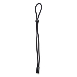Black Poly-Cotton Blend Cord with Rubber Tips and Take-Up Adjustment for Safety-Sun Glasses PRMX-Cords10A