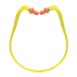 Howard Leight QB1HYG 27 NRR Banded Earplugs QB1HYG