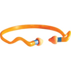 QB2HYG Banded 25 NRR Earplugs - 10 Per Box QB2HYG