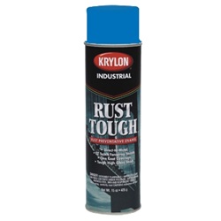 Krylon Rust Tough Acrylic Enamel Aerosol - Safety Blue (OSHA) R00249