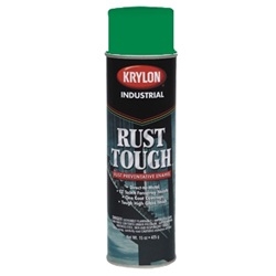 Krylon Rust Tough Acrylic Enamel Aerosol - Bright Green R00349