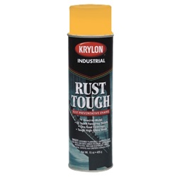 Krylon Rust Tough Acrylic Enamel Aerosol - Federal Safety Railing Yellow R00449