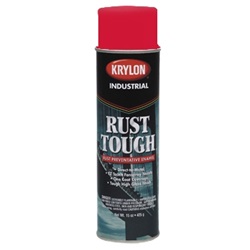 Krylon Rust Tough Acrylic Enamel Aerosol - Safety Red (OSHA) R00639