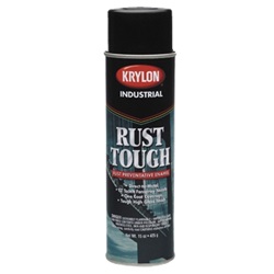 Krylon Rust Tough Acrylic Enamel Aerosol - Gloss Black R00799