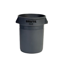 Brute Round Containers and Lids RCP-2632-GRA