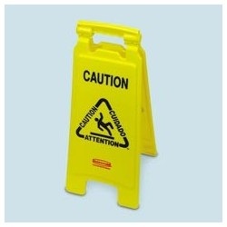 Folding Floor Signs RCP-6112-YEL