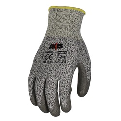 Radians Axis Cut Protection Level 3 Work Glove - Gray RWG530