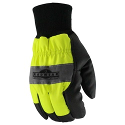 Radians RWG800 Radwear Silver Series Hi-Visibility Thermal Lined Gloves RWG800