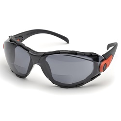 Elvex Go-Specs Foam Lined RX Bifocals - Grey Lens RX-GG-40G-AF