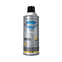 Sprayon LU 206 - All-Purpose Silicone Lubricant - 10 oz Aerosol S00206000