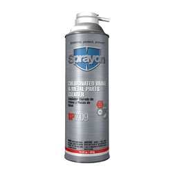 Sprayon SP 709 - Chlorinated Brake and Metal Parts Cleaner - 14.25 oz Aerosol S00709000
