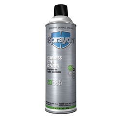 Sprayon CD 885 - Stainless Steel Cleaner - 17 oz Aerosol S00885000