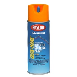 Fluorescent Orange Marking Paint by Krylon, Water Based, 12 oz S03408