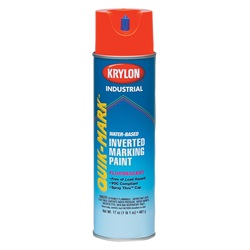 Marking Paint, Fluorescent Safety Red, Water-Based, 20 oz S03610