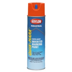 Marking Paint, Fluorescent Red-Orange, Water-Based, 20 oz. S03650