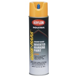 Krylon Quik-Mark Solvent Based Inverted Marking Paint - 20 oz - APWA Bright Orange S03731
