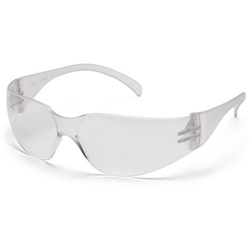 Pyramex Intruder Safety Glasses - Clear Temples - Clear Lens S4110S